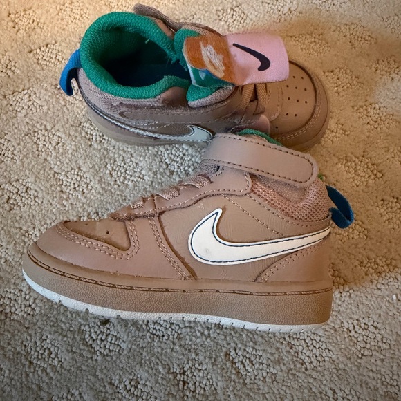 Nike Other - Nike Kids Tan High Rise Shoes